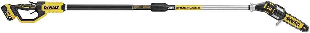 DEWALT 20V MAX* XR Pole Saw, 15-Foot Reach (DCPS620M1)