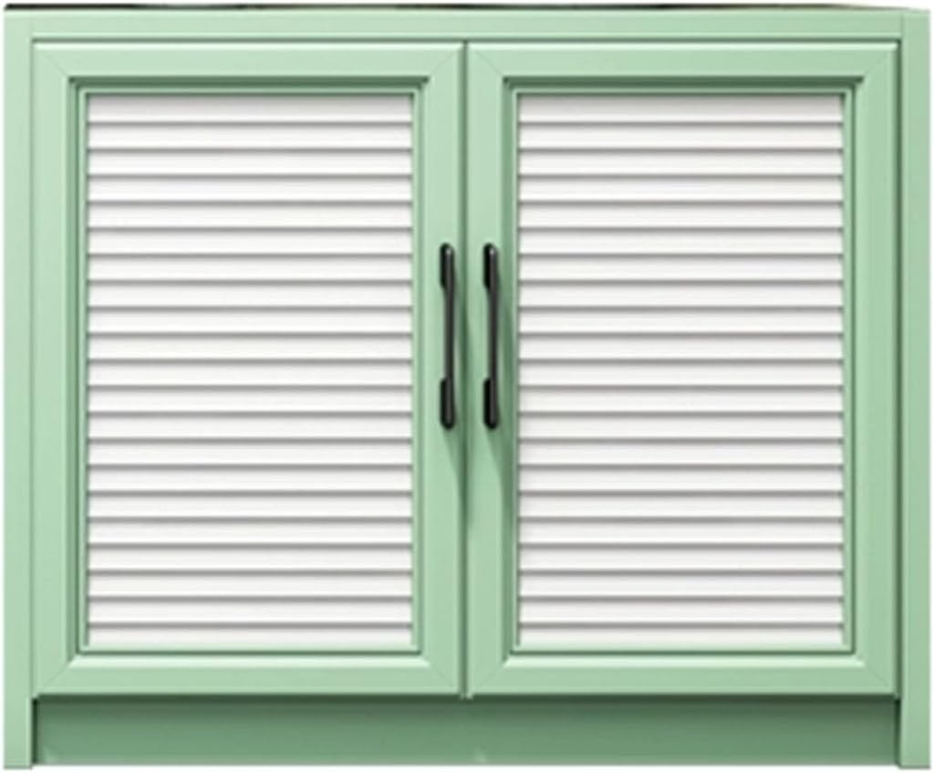 Small Metal Outdoor Storage Cabinet Outdoor Weatherproof Storage Box Large Storage Capacity, Small Outside Storage Box Waterproof, 10 Colors Available(Multi-Colored)