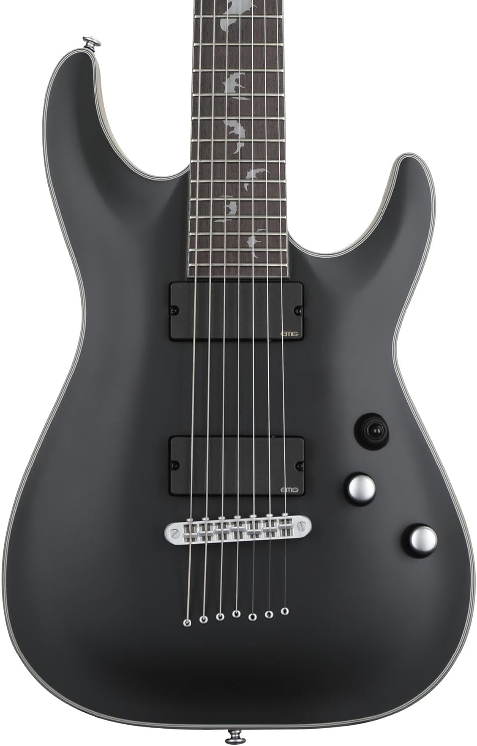 Schecter Damien Platinum 7 - Satin Black