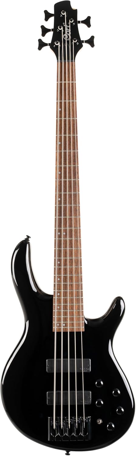 Cort Artisan Series C5 Deluxe 5-String Bass Black