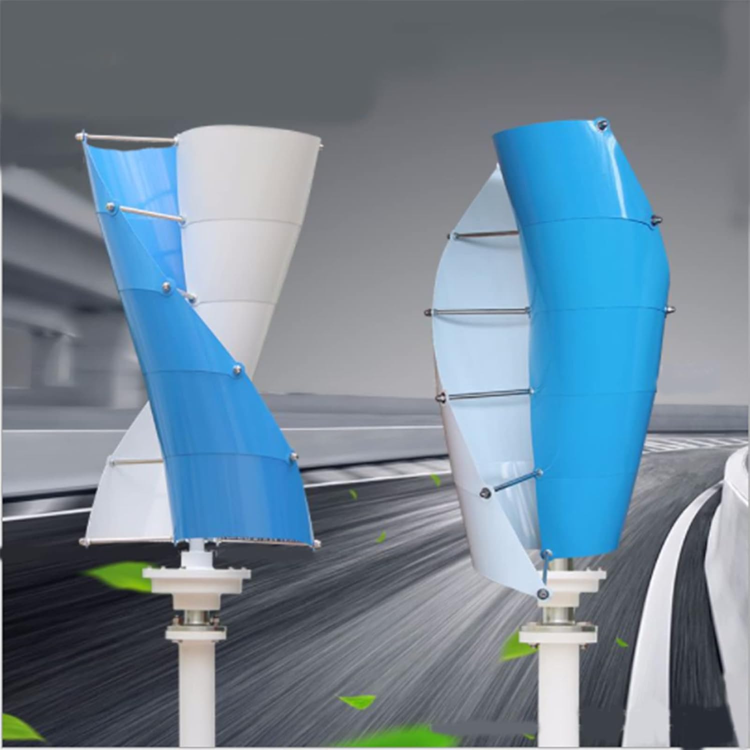 12000W Small Wind Turbine Generator for Home Use,110V/220V Fiber Blade Horizontal Home Power Windmill Energy Turbines Charge,Small Wind Turbine for Home