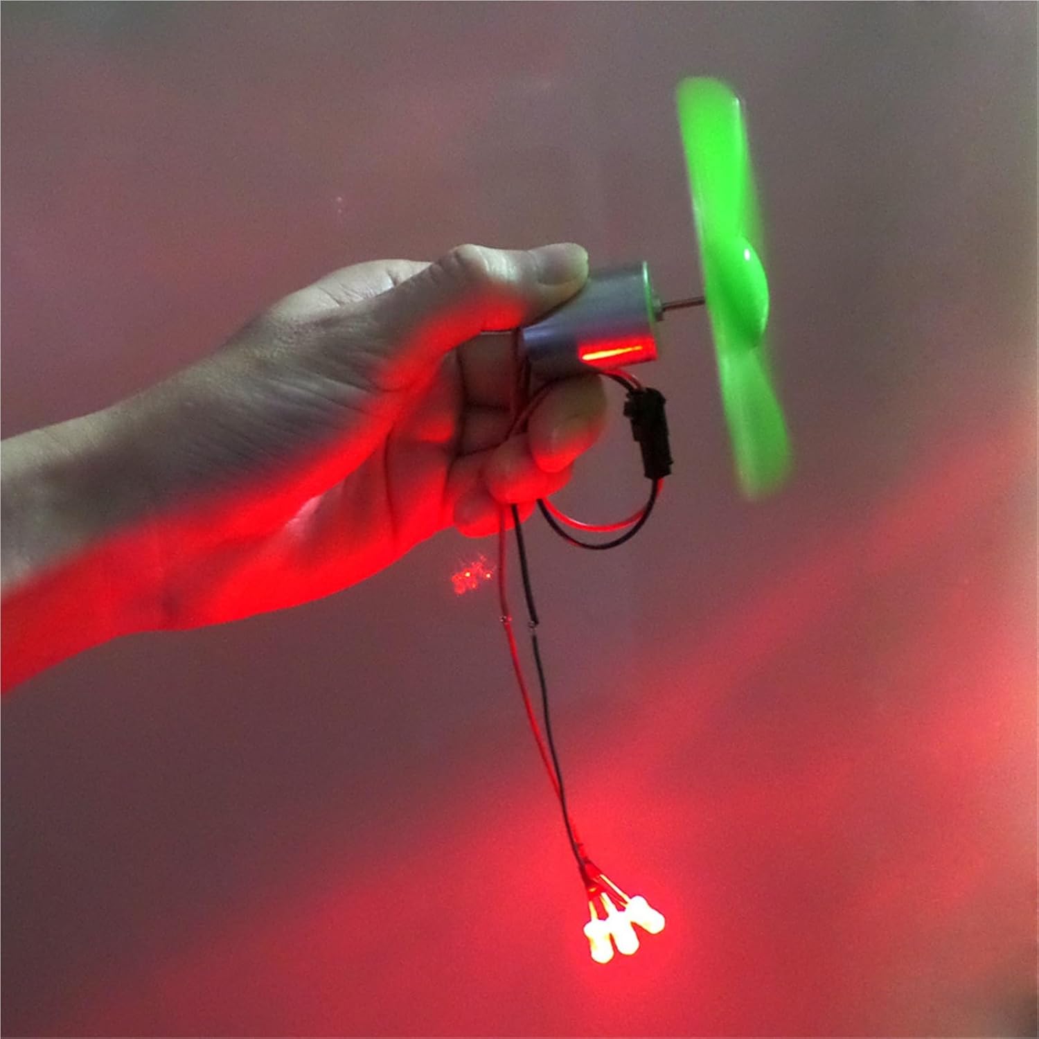 Wind Generator, 10Pcs Portable Mini Wind Power Generators Kit Self-Generation Outdoor Phone Chargers,Wind Turbine