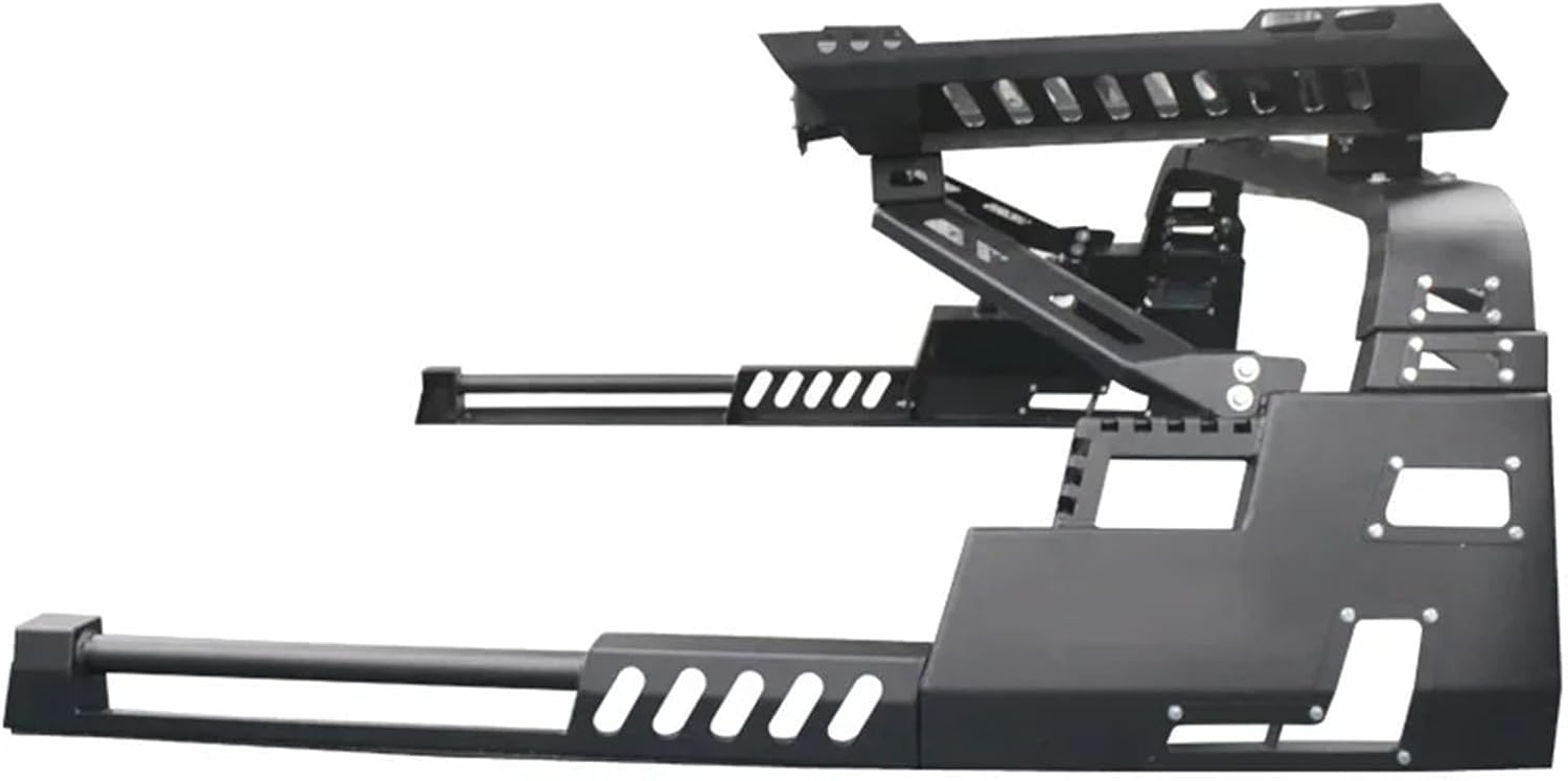 Ratto Other Exterior Accessories Steel Heavy Duty Roll Bar with Basket 4x4 Pick Up Truck Compatible with Ford F150 Roll Bar for Truck