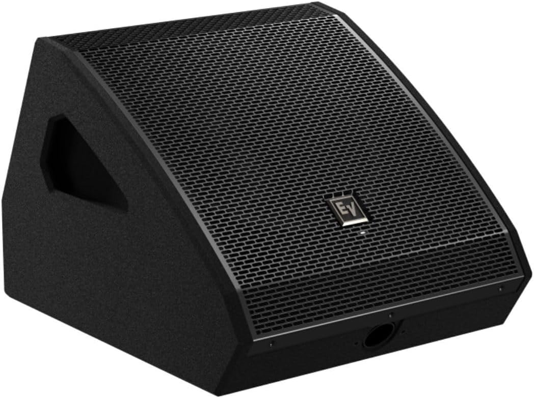 Electro-Voice PXM-12MP 12-Inch 700W Class-D Powered Coaxial Monitor Speaker with Adjustable Subwoofer and GUITARCAB Setting (Black)