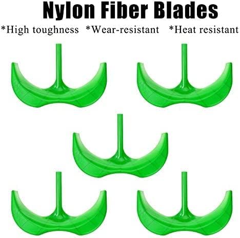 LiuSj JUnSt 9000W Small Noiseless Vertical Wind Turbine Generator with Charge Regulation Controller Kit, for Home Hybrids Streetlight (Green)