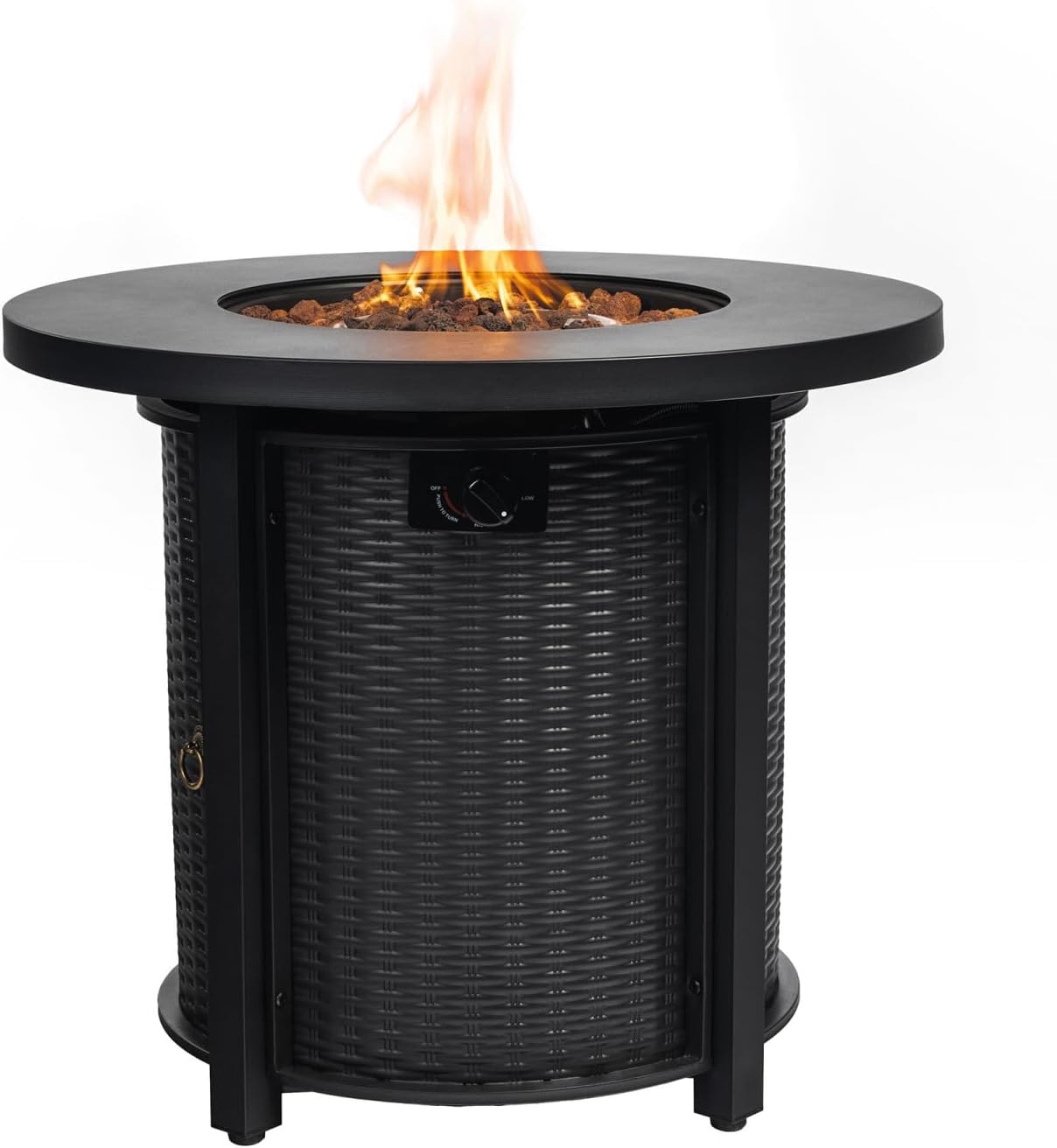 30Inch Propane Round Fire Table 40000Btu Propane Fire Pit Table