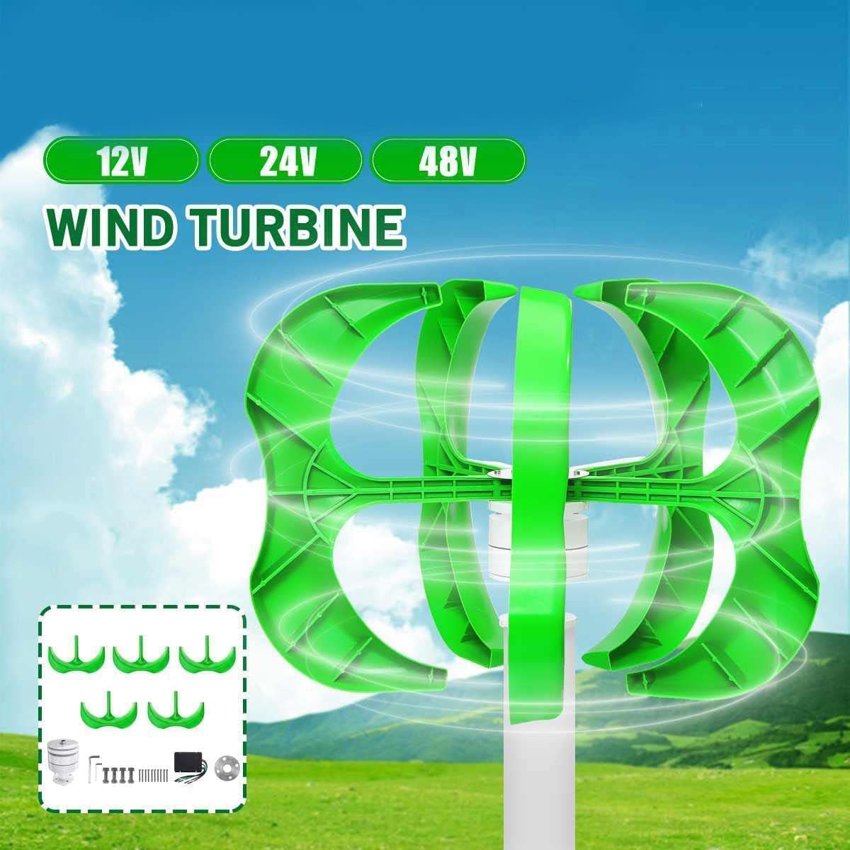 CHRISK 10000W No Noise Magnetic Levitation Wind Turbines Generator,12V 24V 48V Family Farm Wind Turbine with Controller
