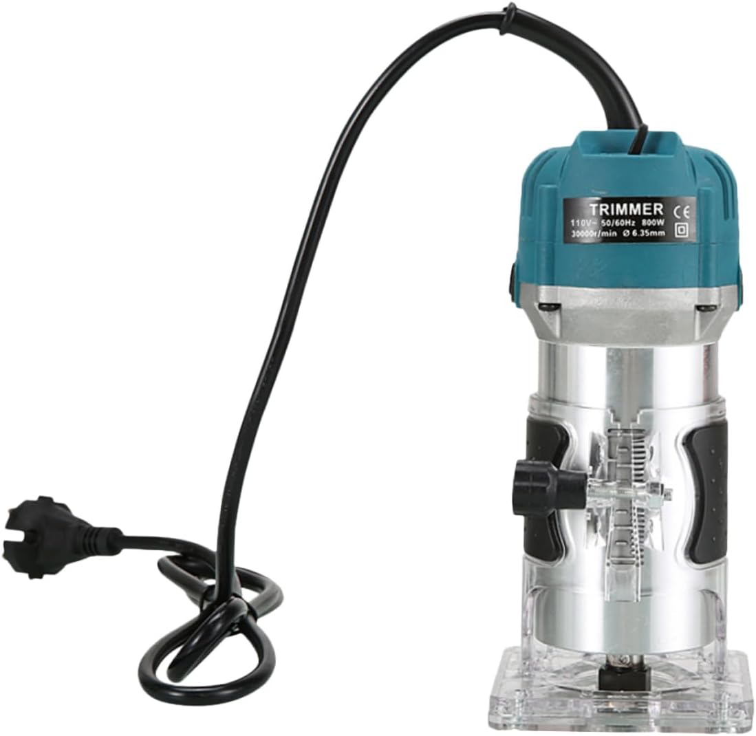 DOITOOL 60w Woodworking Slotting Machine Electric Carving Tool Router Woodworking Power Tool Milling Machine for Wood