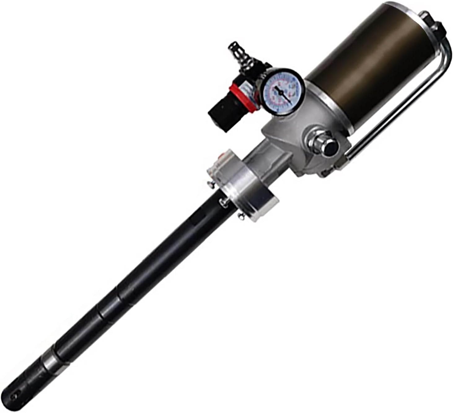 Pneumatic Grease Pump With A Discharge Capacity Of 0.85L/min, Pressure Ratio Of 50:1, Suitable For 5-gallon Drums, For Automotive, Machine Tool And Industrial Lubrication.(Pole length 40cm/15.7in)