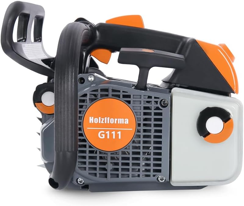 Farmertec Holzfforma 35.2cc Holzfforma G111 Top Handle Gasoline Chain Saw Power Head Only Without Guide Bar and Saw Chain All Parts are Compatible with MS200T 020T Chainsaw