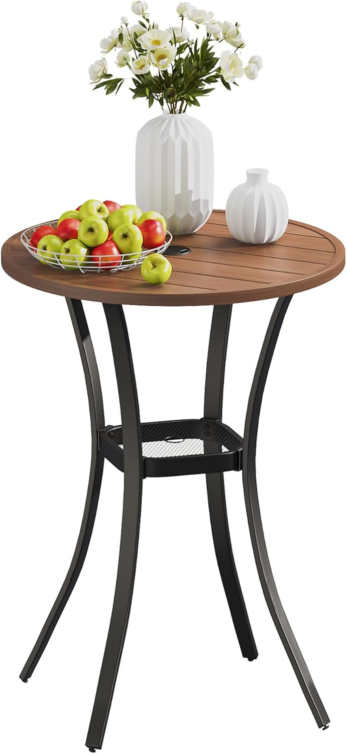 VICLLAX Outdoor Bar Table, 28