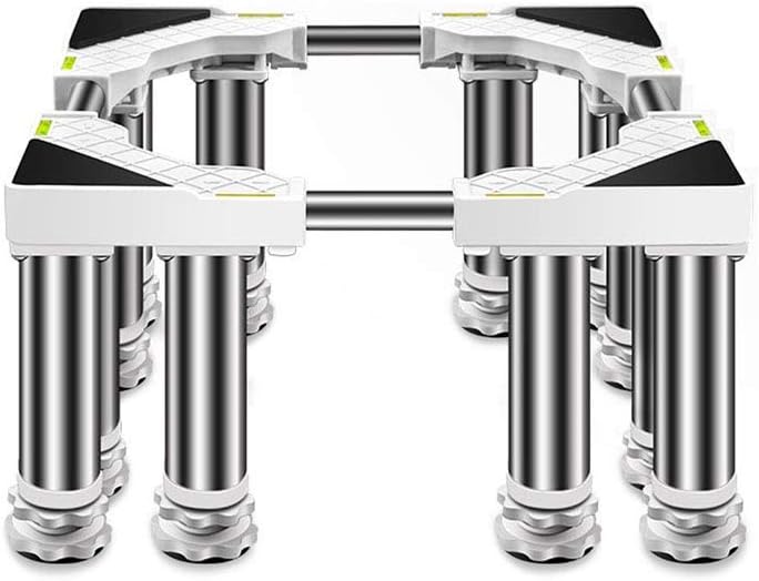 Universal Washing Machine Stand Refrigerator Stand Base Multi-Functional Furniture Drum Adjustable Stent 4/8/12 Feet Telescopic Freezer Floor Trays for Air Conditioner Dryer