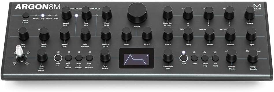 Modal Electronics ARGON8M 8 Voice Polyphonic Wavetable Synthesizer Module