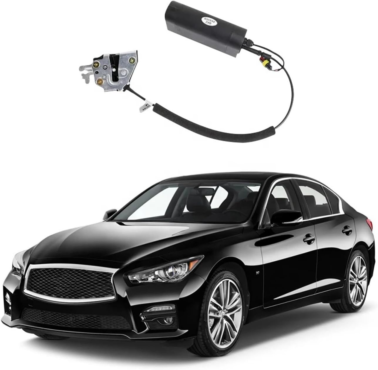 Car Soft Close Door Compatible for Infiniti Q50 2016+ Electric Suction Automobile Refitted Automatic Locks Accessories