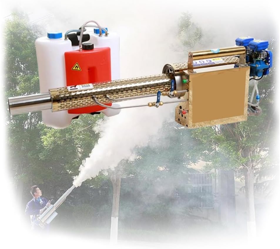 Portable Thermal Fogger Machine, ULV Sprayer Nebulizer Disinfection Fogging Machine 15L Electric Sprayer Aerosol Atomizer for Outdoor Agricultural Sprayer