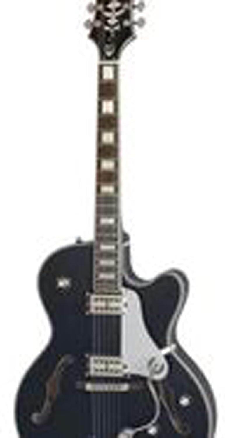 Epiphone Emperor Swingster Hollowbody, Black Aged Gloss