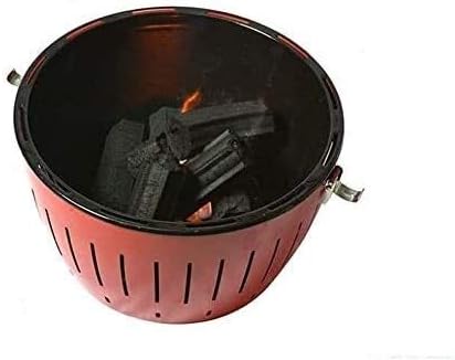 Fire Pits Outdoor Wood Burning Outdoor Fire Large Bonfire Wood Burning Patio Coal Grill Firepit for Outside Grill Charcoal Smokeless Grill with Spark Screen with Cover BBQ Cooking for Outside Camping