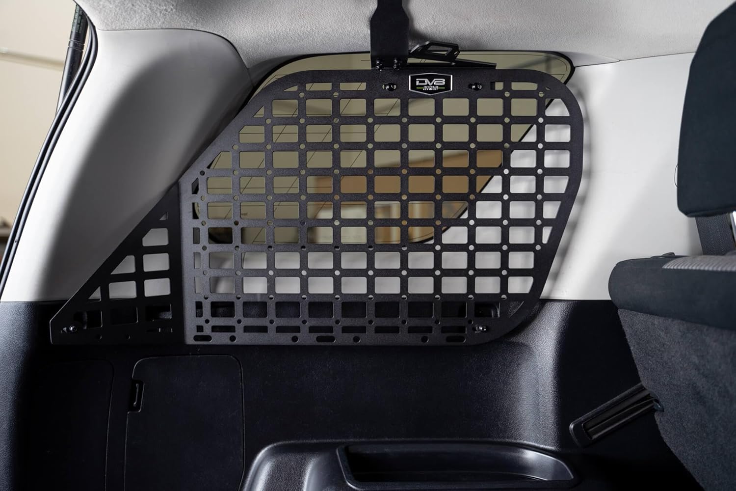 DV8 Offroad Rear Window Molle Panels for 2010-2024 Toyota 4Runner | Includes Passenger & Driver Side Panels | Mount Molle Bags, Med Kits, Tools, & Other Accessories | Rock Light Mounts