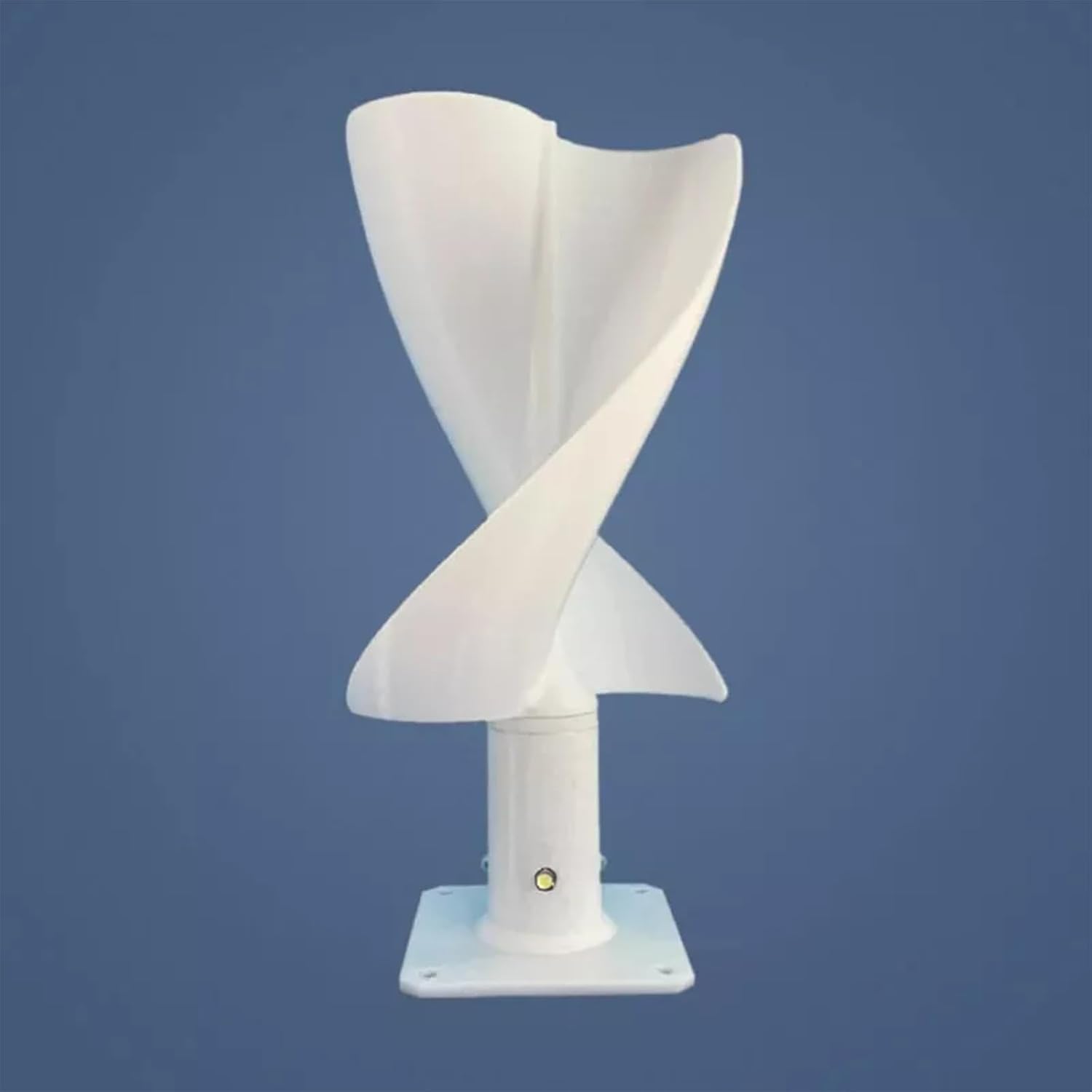 20W Micro Spiral Blade Wind Turbine Generator Model With LED Light, DIY Permanent Magnet Small Wind Turbine For Educational Display And Demonstration