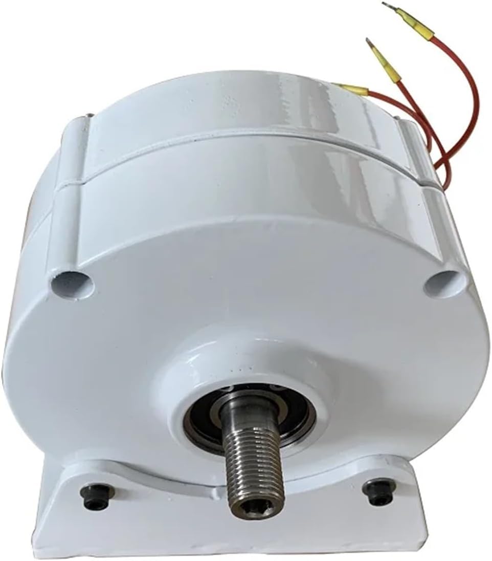 Wind Turbines, Small 200W Permanent Magnet Generator Low Speed Start NdFeB Alternator Aluminum Shell Generators for DIY Wind Turbines(WB,Single Shaft_12V)