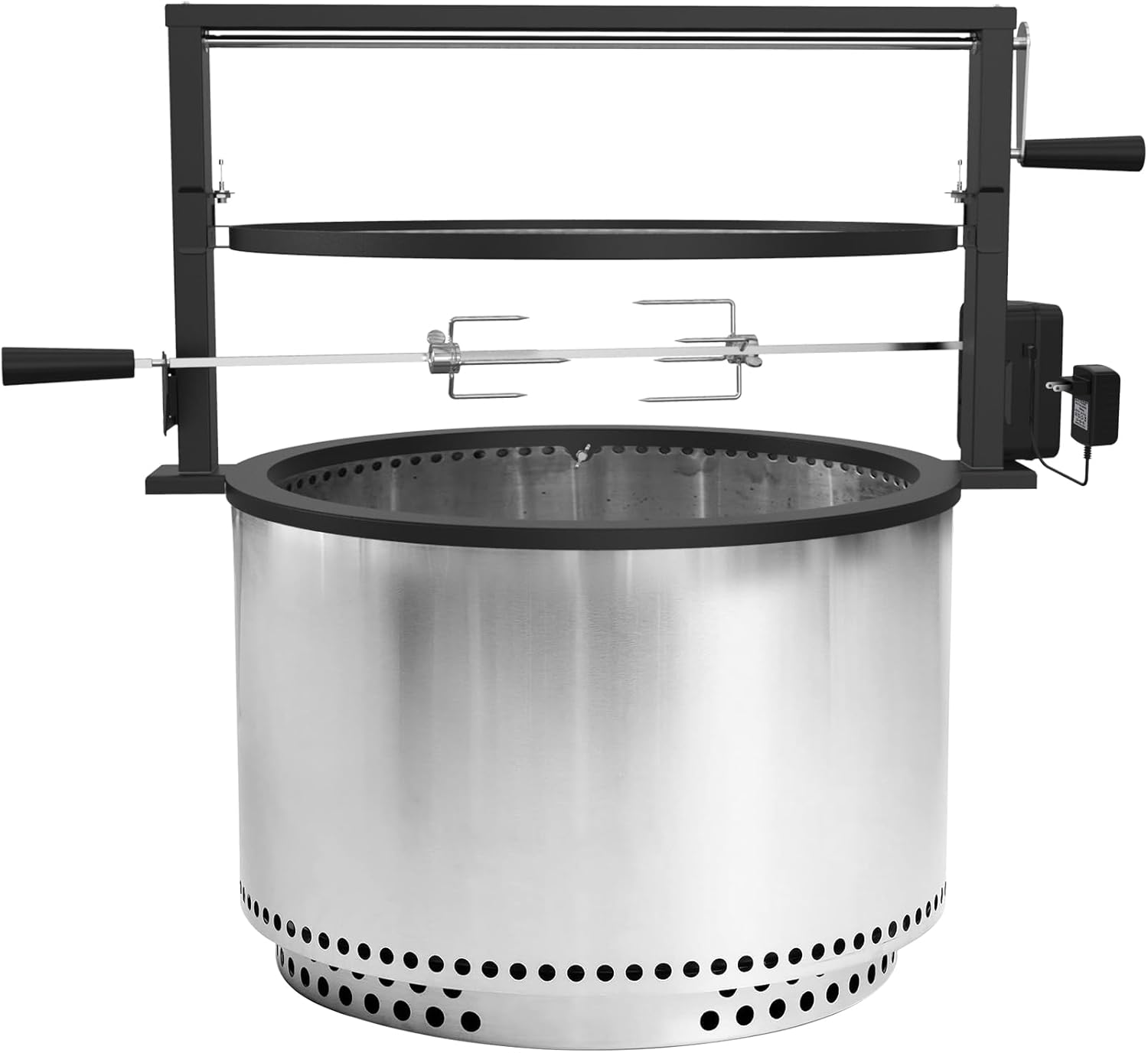 Onlyfire Santa-Maria Style Rotisserie Rotating System for Solo Stove Yukon 27