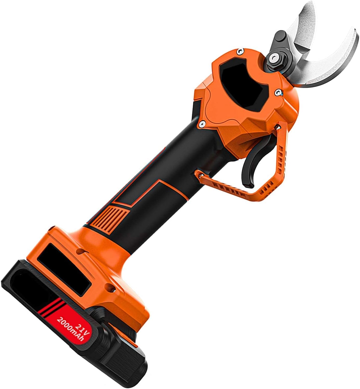 Professional Cordless Electric Pruning Shears, Battery Charger, Tool Kit Powered Tree Branch Pruner, 35Mm Cutting Diameter