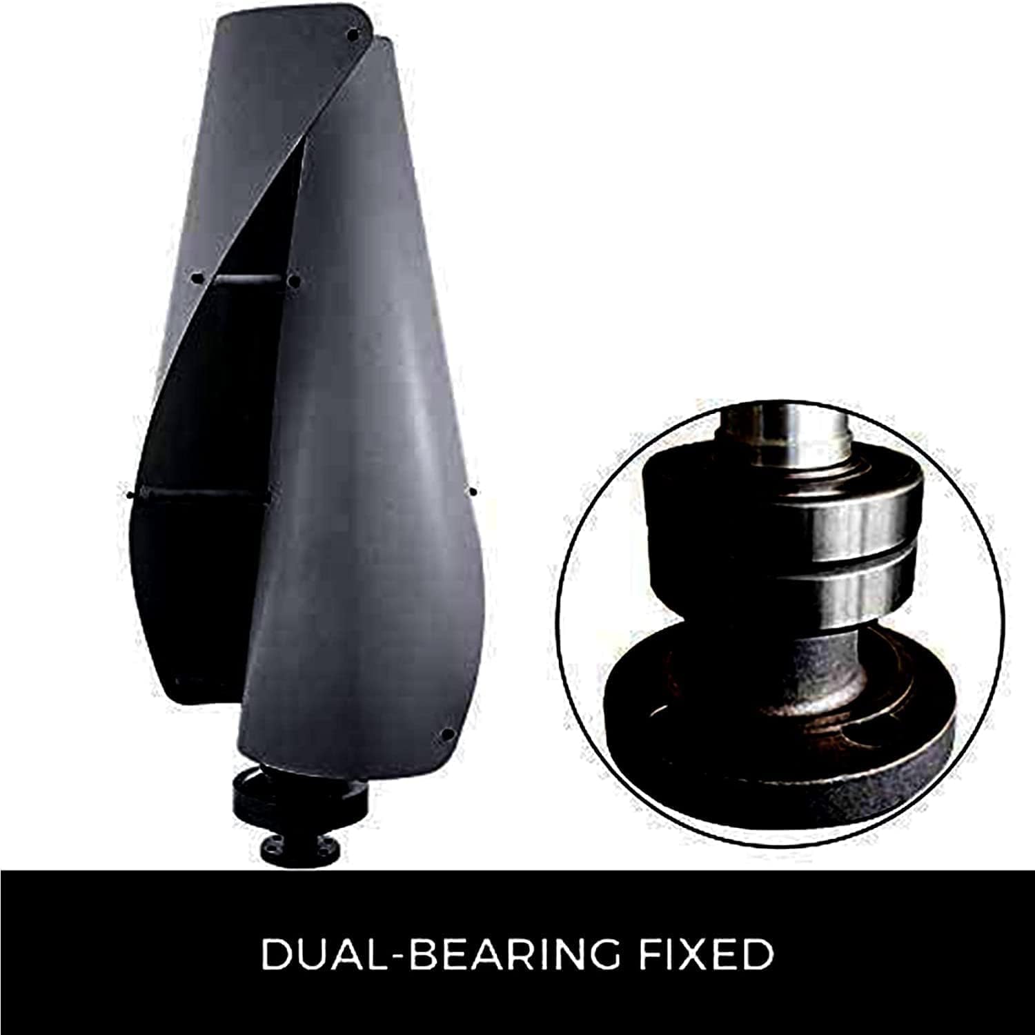 Wind Turbine Generator 12000W Lantern Wind Turbines Generator Vertical Axis Motor Kit 12V-220V with Charge Controller for Home Hybrids Streetlight