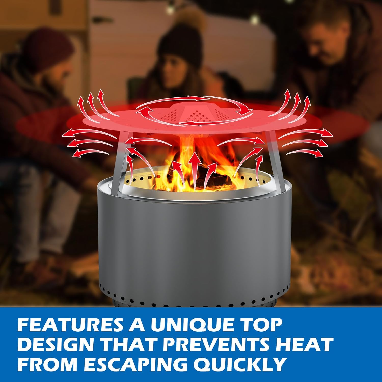 Heat Deflector for Solo Stove 27