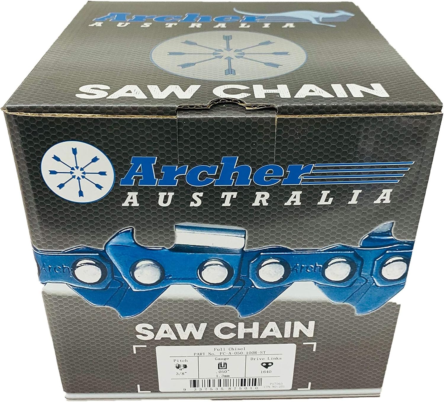 100ft Roll 3/8 .050 Chain Saw Chain Chisel SKIP TOOTH Chain repl. 72JGX100U