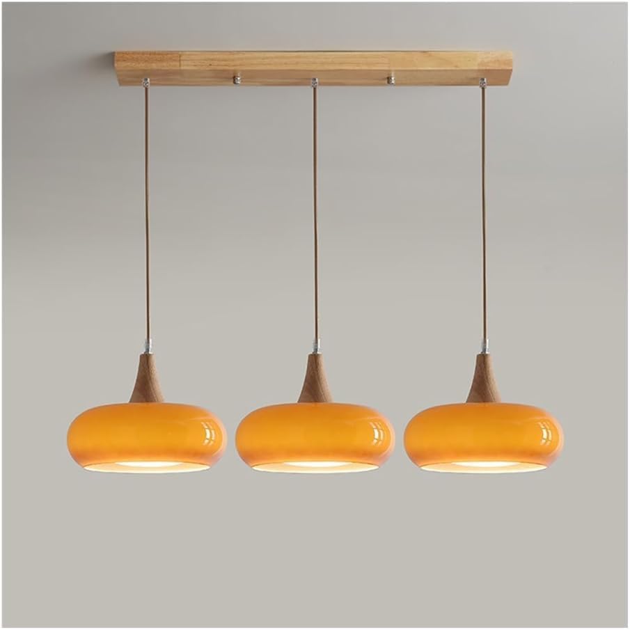 Drum Lighting Fixture - 3 Light Cluster Milk Glass Pendant Mid Century Modern Chandelier V-intage Farmhouse Ceiling Hanging Lamp,Household