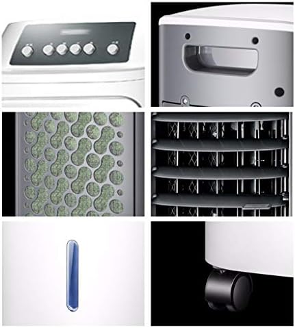 Portable Air Conditioner Fan Portable Air Cooler, Evaporative Misting Humidifier Small Air Conditioner Fan And Bladeless Noiseless Fan, For Office, Dorm, Room(Free Ice Tray)