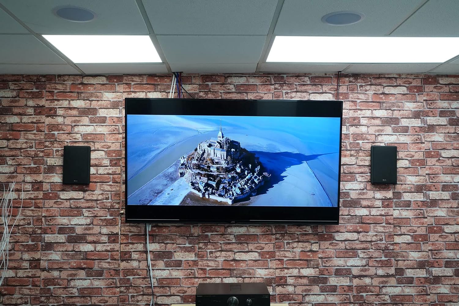 Rockville RockSlim Pair Black 5.25