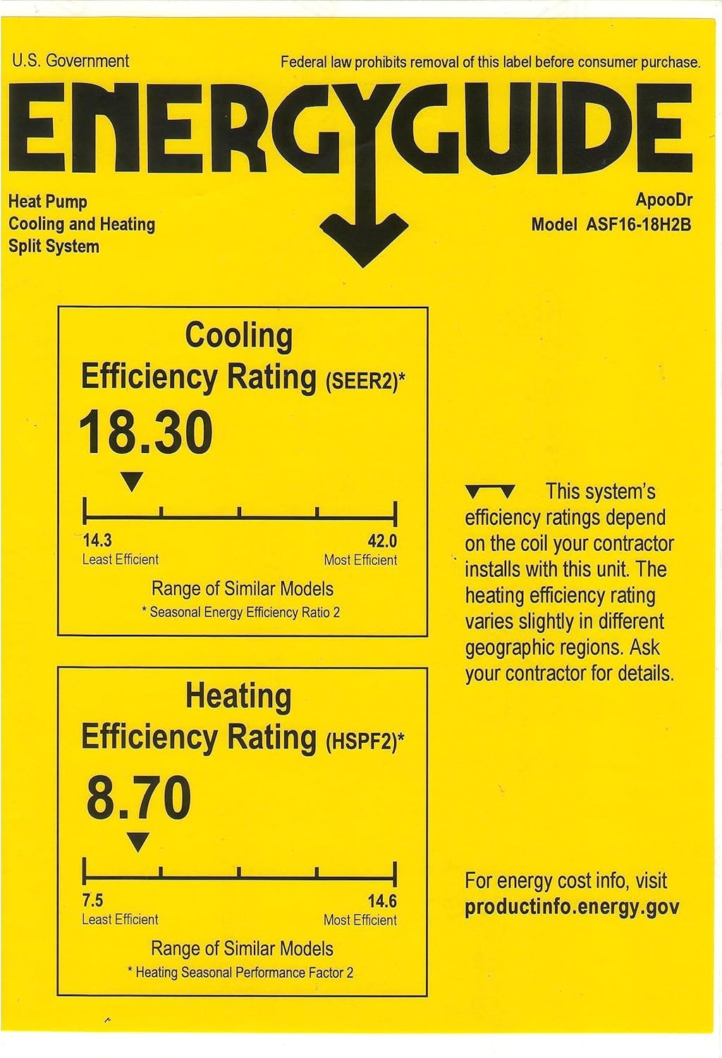 18000 BTU Mini Split Air Conditioner Ductless Inverter System 18.3 SEER2 with Heat Pump 220V 1.5 Ton,with Installation Kit