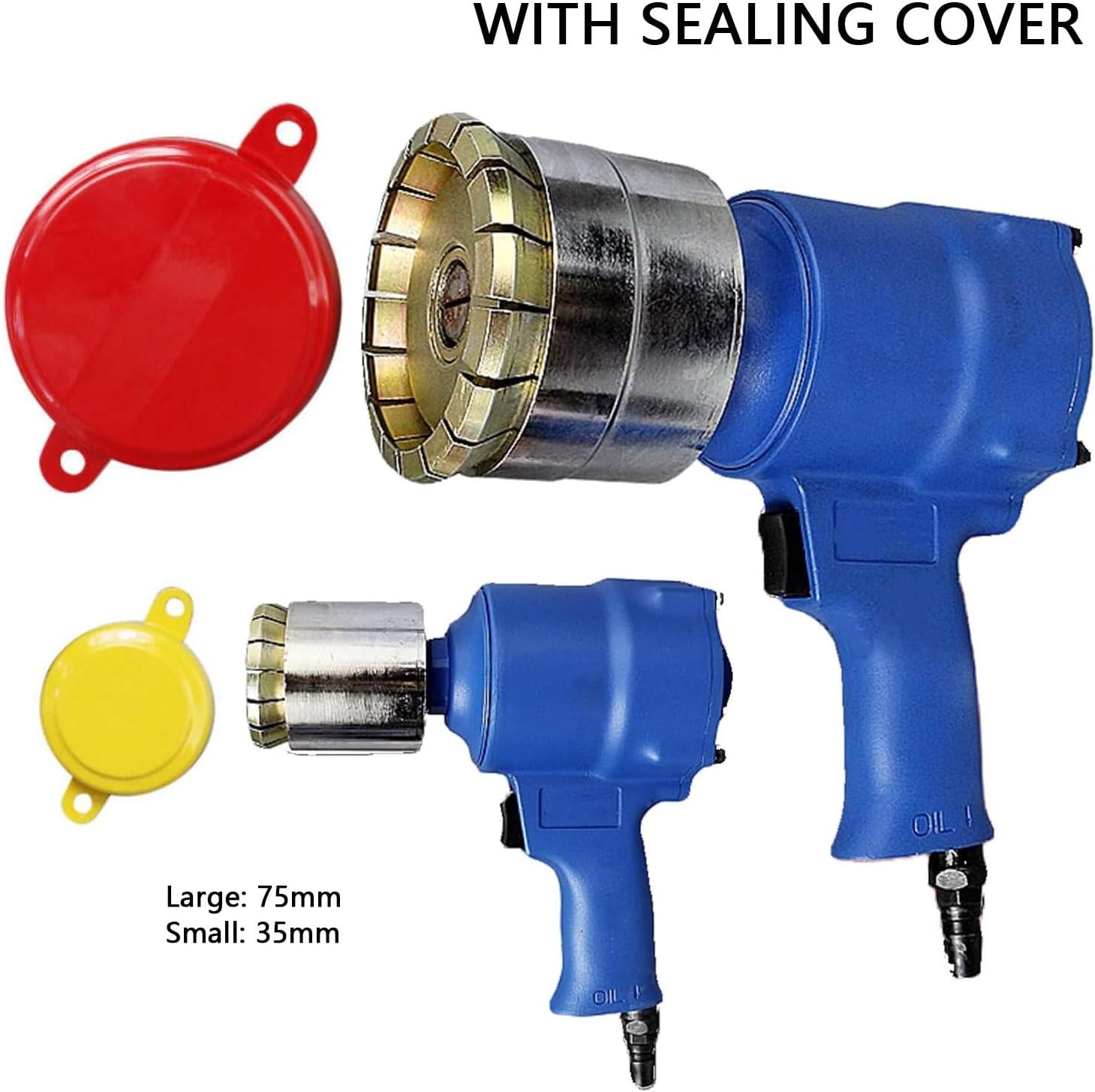 Manual Sealing Machine - Durable Crimping Tool for Secure Oil Drum & Pressure Cover Application (75mm+35mm)