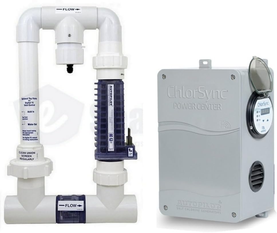 Upgraded AutoPilot DN2 Nano Salt Chlorine Generator, CPB0001, Use Same PPM1 Manifold Installation