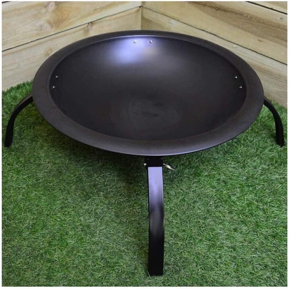 Fire Pits Outdoor Wood Burning Outdoor Fire Large Bonfire Wood Burning Patio Coal Grill Firepit for Outside Grill Charcoal Smokeless Grill with Spark Screen with Cover BBQ Cooking for Outside Camping