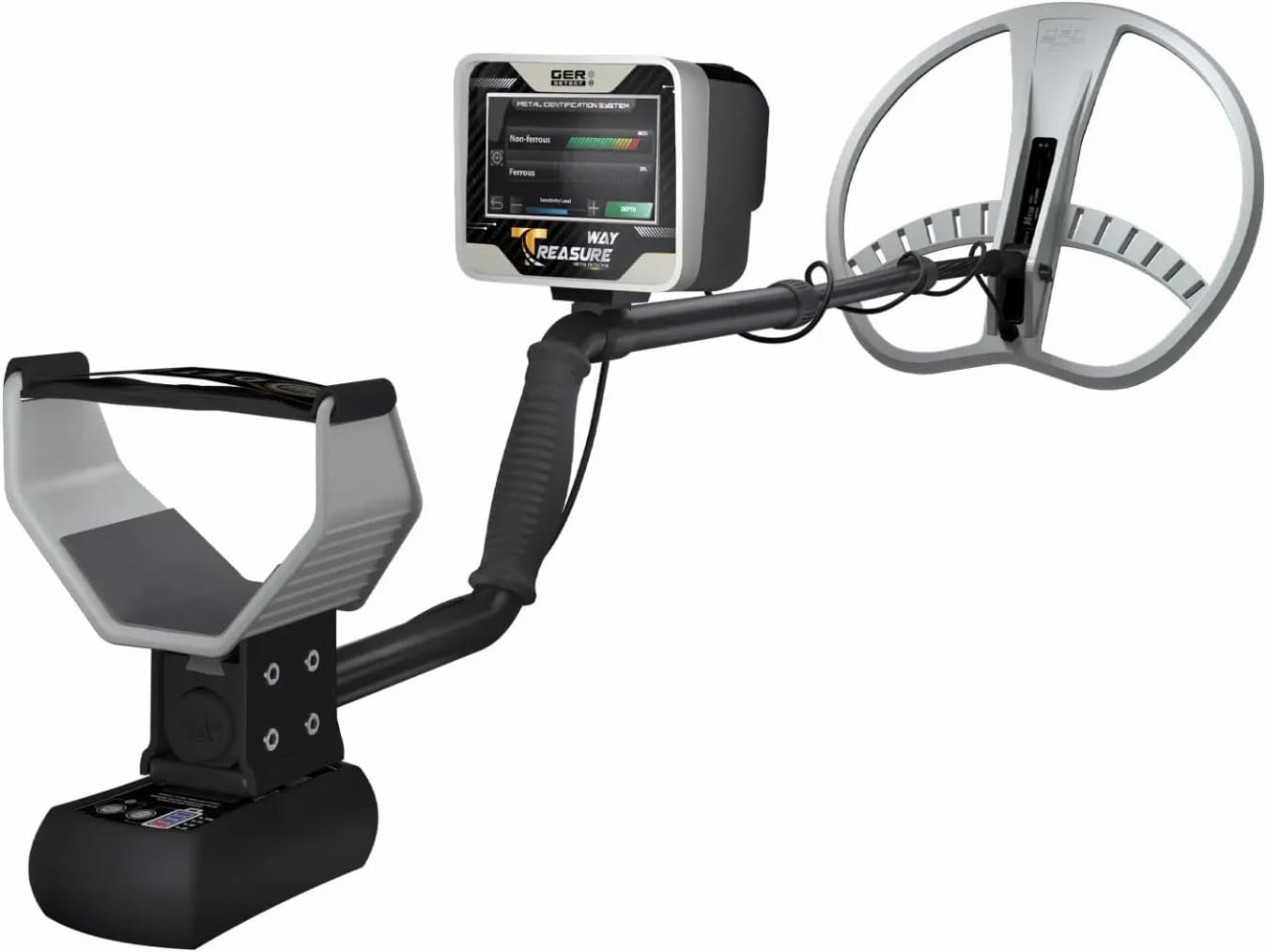 UIG Detectors Treasure Way Metal Detector, Professional, Pulse Induction Technology