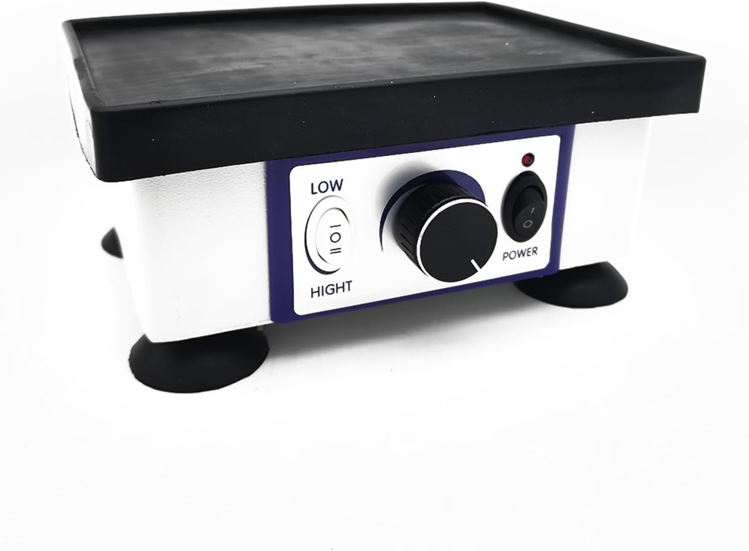 Dental Gypsum Oscillator Dental Laboratory Equipment Gypsum Shake Machine Dental Model Vibration Machine with Efficiency(Gray)