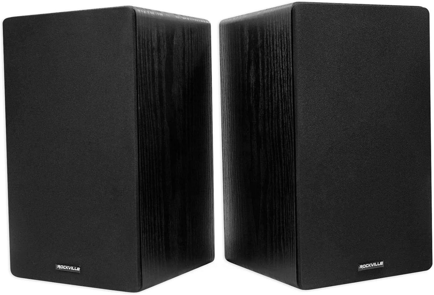 Rockville Pair RockShelf 64B V2 400W Black 6.5