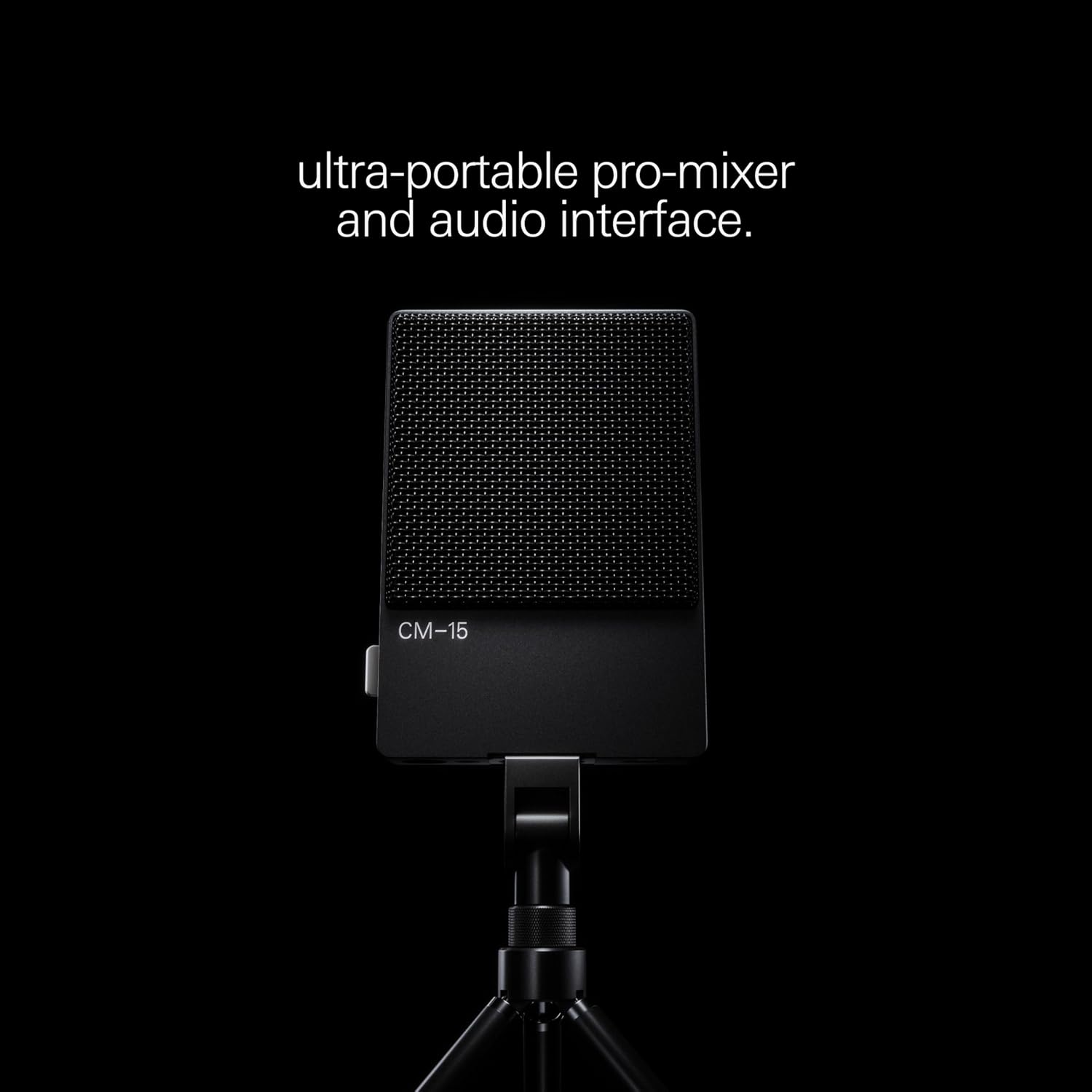 teenage engineering TX–6 portable and rechargeable 6 stereo channel mixer, usb audio interface and sound card, 8 hour battery life, built-in effects, ble and usb midi, iOS compatible (black)