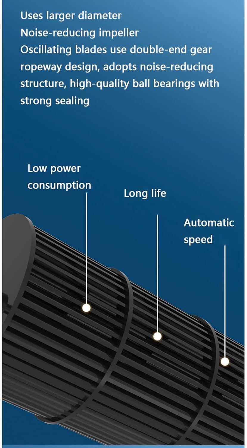 23-inch, 35-inch, 39-inch Black Commercial Thin Door Air Curtain Machine, High-Efficiency Energy-Saving Natural Wind(150cm(59inch))