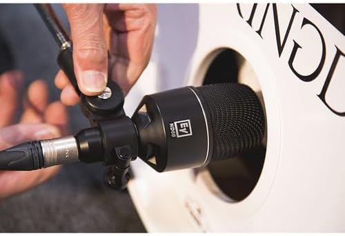 Electro-Voice ND68 Dynamic Supercardioid Bass Drum Microphone with GFW-MIC-2621 Tripod Style Bass Drum and Amp Mic Stand and XLR Cable