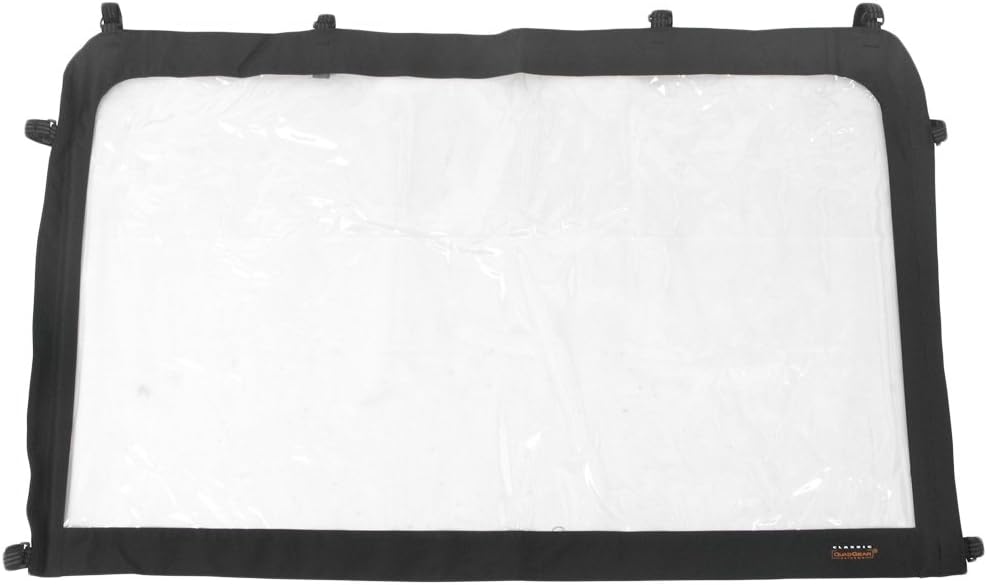 Classic Accessories QuadGear UTV Front/Rear Windshield, Fits Yamaha Rhino®, Kawasaki® 610 models, Black