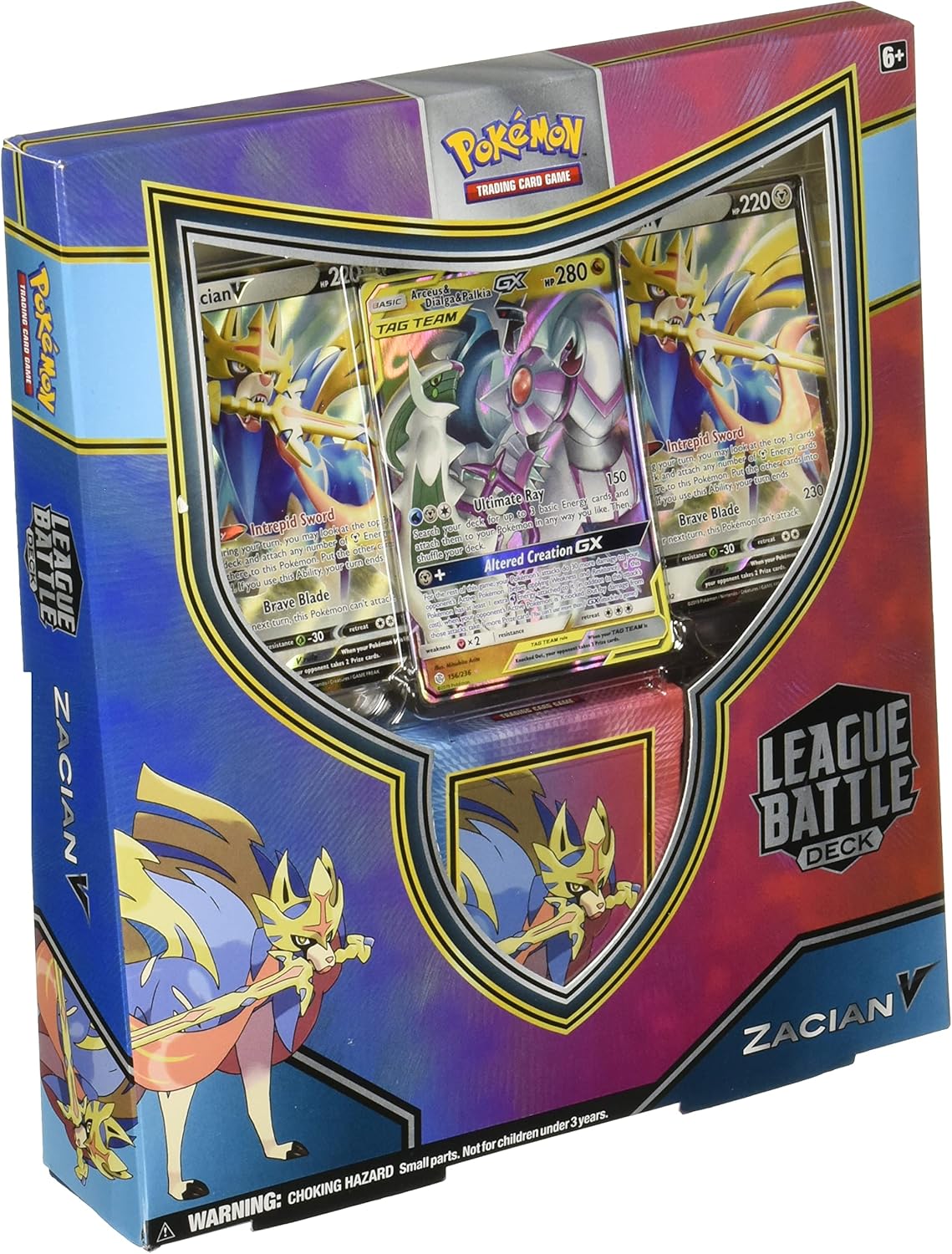 Pokémon TCG: Zacian V League Battle Deck, Multicolor