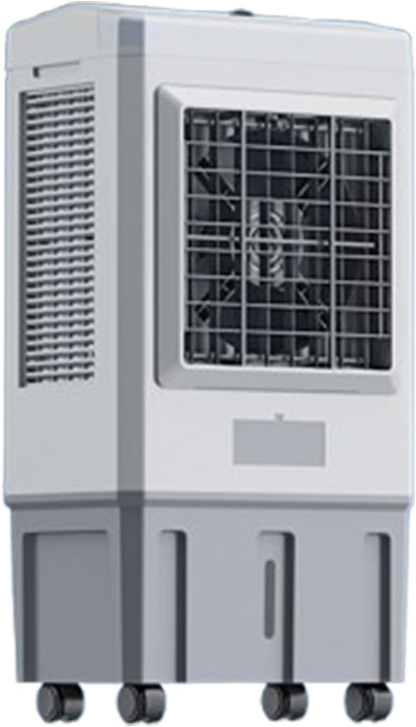 3 in 1 Evaporative Air Cooler, Portable Swamp Cooler with 3 Speeds and Ice Packs, Portable Air Conditioner for Factory Office Room(60 * 40 * 120cm)