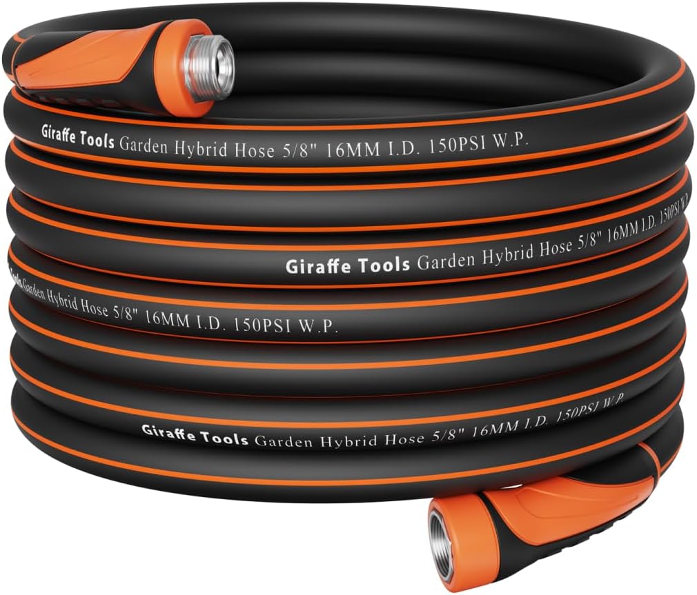 Giraffe Tools Garden Hose 100ft x 5/8