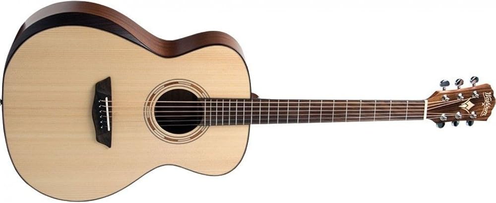 Washburn WCG10SNS-O Grand Auditorium Cutaway Electric Sitka Spruce