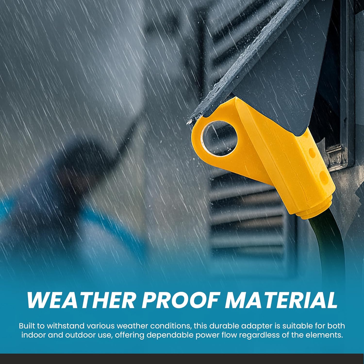 IronBox Electric TT-30P to L5-30R Adapter and Extension - 30A, 125V, 10/3 SOOW - Heavy Duty Plug Connector Adapter Cable - UL Listed Power Cord for Generator, Camper, RV, Travel Trailer & More (20ft)
