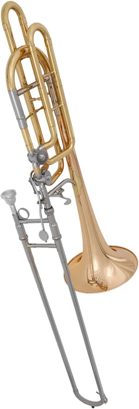 Adult Trombone Instrument Bass Trombone BB/F Key Professional Performance Pitch Shifting Instrument