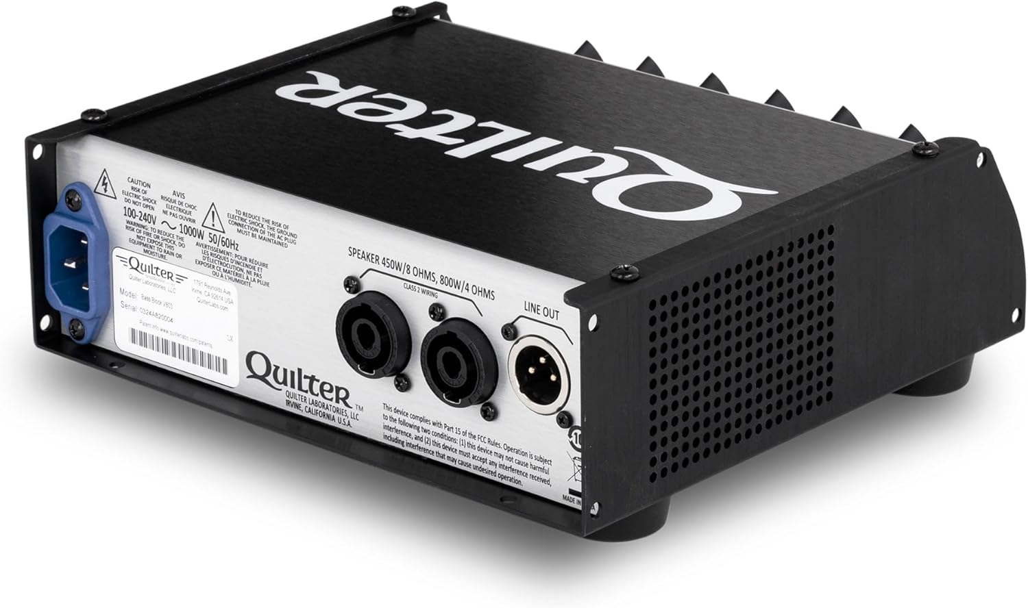 Quilter Labs Bass Block V803 800-Watt Bass Head